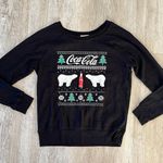 Coca-Cola Womens Black Polar Bear Sweatshirt - S Photo 0