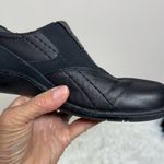 Clarks Bendables 9M Black leather comfort loafers flats shoes Photo 3