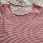 Motherhood Maternity Nursing Striped Red & White Tee, size S Photo 9
