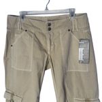 Gramicci Size 8 Cropped Cargo Pants Outdoor‎ Hiking Utility Khaki Gorpcore NEW Tan Photo 2