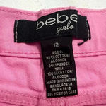 Bebe  PINK Shorts. (Size 12) Photo 5