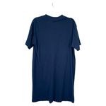 FAHERTY Sunwashed Pique Polo Dress Navy Blue Size Large Preppy Summer Classy Photo 2
