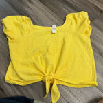 Loft  Yellow dress top Photo 0