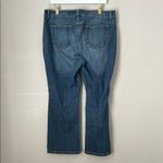 Lands End Women’s Size 14P Fit 2 Bootcut Denim Jeans Blue Photo 1