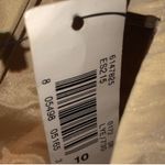 Laundry by Shelli Segal 10 gown Champagne shimmer gold, twist knot, low back, an Photo 2