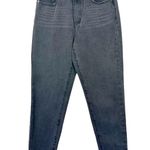 Princess Polly Zaiden Straight Leg High Rise Washed Black Denim Jeans US 6 Photo 3