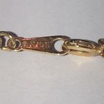 Avon Vintage Faux Pearl Purple Green Gold Tone Beaded Boho Bracelet Photo 1