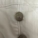 Madewell  10" High-Rise Skinny Jeans in Pure‎ White: Step-Hem Edition size…26 Photo 8