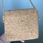 Kacaus Cork Crossbody Bag Small Gold Buckle Flap Shoulder Purse Tan Photo 3