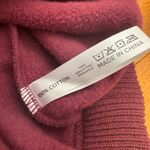 Tuckernuck Cable Knit Reid Sweatshirt in burgundy Medium Photo 5