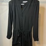 Jennifer Lopez Black Long Sleeve Romper Photo 1