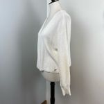 n:philanthropy  White Ribbed Knit Open Cardigan Small NEW NWT Photo 5