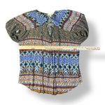 Farmers Market Woven Mixed Print Lace Photo 3