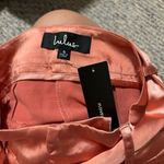 Lulus NWT Lulu’s Satin Paperbag High Waisted Belt Shorts- Size Small Photo 3