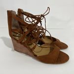 Franco Sarto Mollie Wedge Sandals Brown Size 10 Photo 91