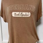 Altar'd State Altar’d State • Tan Cropped Outer Banks Tee Shirt Photo 0