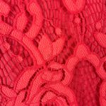 Anthropologie MOULINETTE SOEURS Lace Overlay Rust Orange Blouse, Size Medium Photo 10