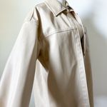 H&M divided Faux Leather Shirt Jacket Photo 2