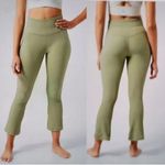 Athleta  Elation Rib Crop Flare in Green Size Medium Photo 1