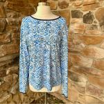 Lands' End Stretch Nylon Blend Long Sleeve Tunic Top Photo 3