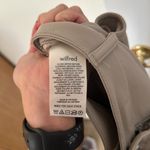 Aritzia Wilfred 6 taupe beige leather pants faux Melina nwot Tan Photo 6