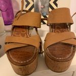 Sam Edelman Tan Wedges Photo 1