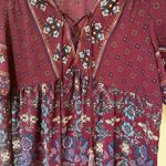 Knox Rose  Boho Floral Tunic Blouse Women’s Small Photo 5