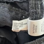 Athleta SZ 6 Lakeside Linen Pants Pull-On Pocket Wide Leg Drawstring Flint Grey Photo 7