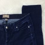 Paige Peg skinny dark wash stretch denim jeans Photo 4