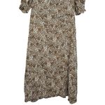 Faithfull the Brand Clement Midi Dress Charlie Leopard Photo 2