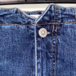 Free People size 26 worn rinse denim mini skirt Photo 4