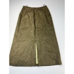 Banana Republic ‎ Suit Wool Blazer & Long Skirt Set Green Size XS Top 4 Skirt Photo 10