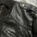 Paper + Tee Paper Tee Faux Leather Jacket Photo 4