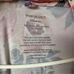 Posh Peanut Women’s Bamboo Floral Dusty Rose Pattern Robe Size Medium Pink Photo 1