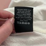 Harry Potter Hogwarts Sweatshirt Varsity Stripe Graphic Pullover White Unisex XL Photo 4