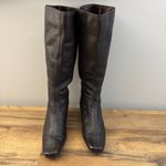 Eddie Bauer Italian Leather Zip Knee High Boots Wide Calf Photo 5