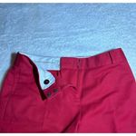 Kate Spade NWOT  Jackie Bow Lacquer Red Straight Leg‎ Cropped Trouser Pants Photo 9