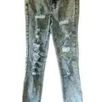 Rue 21 Twentyone Black By  Distressed Skinny Jeans Size 3/4R Photo 1
