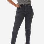 Everlane The Original Curvy Cheeky Jean Straight Coal Black Sz 24 Photo 0
