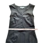 Birds of North America Black Linen Blend Honeycreeper Dress Size S Photo 10