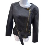 Michael Kors  Womens Black Cotton/Spandex Blazer Size 12 SKU 7023 Photo 0