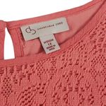 Cb Established 1962  Womens Long Sleeve Pink Blouse 1X Photo 3