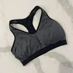 Reebok Wireless Racerback Padded Gray Sports Bra Women's Small Mesh Back Workout Photo 0