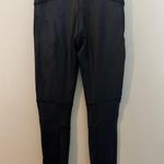 Spanx - Faux Leather Moto Leggings Black Medium Photo 3