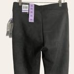 Andrew Marc  Faux Suede Ponte Black Slim Fit Pull-On Legging Pants Size XS Photo 3