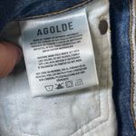 AGOLDE  Parker Distressed Denim Cutoff Shorts Womens Blue 24 Photo 6