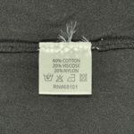 Belldini Cardigan Sweater Womens Large Black Rhinestone Zipper Bling Full Zip Black Photo 6