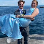 Glow Dress  Baby Blue Prom Dress  Photo 4