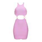 Lovers + Friends Francesca Knit Mini Dress, Bubble Gum Pink, Large Photo 11