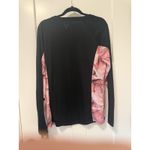 Huntworth  Oak Tree Pink Camo Pull Over Black‎ Jacket Women's Size XL Photo 3